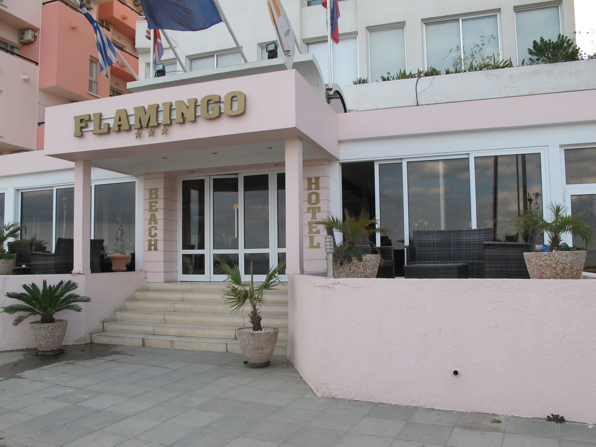 Flamingo Beach Hotel Larnaca Esterno foto